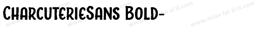 CharcuterieSans Bold字体转换